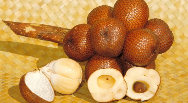 ヘビ皮に覆われた バリ島フルーツ サラック の美味しい食べ方 笑うバリ島